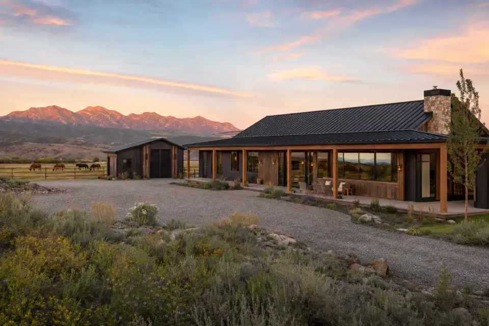 Mountain home exterior